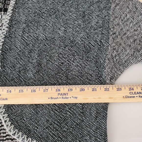 Women Hand Knit Chenille Cardigan Sweater OS Lagenlook Neutral Cozy Fall Scandi - Picture 8 of 10